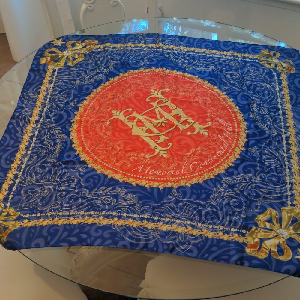 Memorial Continental Hall Washington D.C. Vintage Scarf Wrap Shawl 35'' RARE
